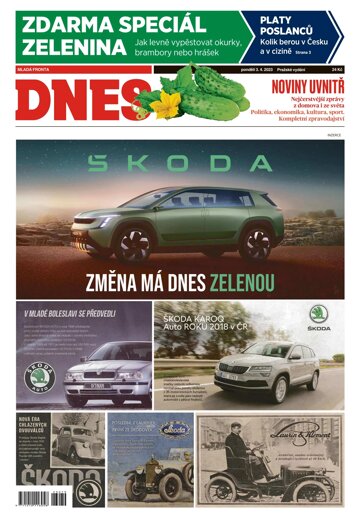 Obálka e-magazínu MF Dnes 3.4.2023