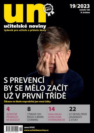 Obálka e-magazínu Učitelské noviny 19/2023