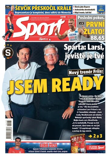 Obálka e-magazínu Sport 13.6.2024