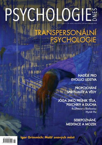 Obálka e-magazínu Psychologie dnes 11/2024