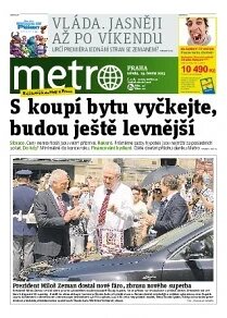 Obálka e-magazínu deník METRO 19.6.2013