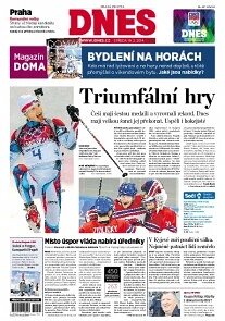 Obálka e-magazínu MF Dnes 19.2.2014