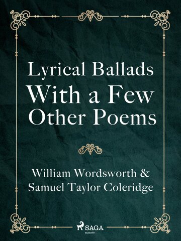 Obálka knihy Lyrical Ballads, With a Few Other Poems