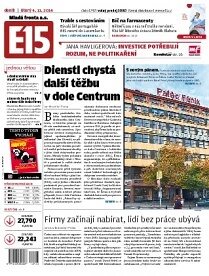 Obálka e-magazínu E15 4.11.2014