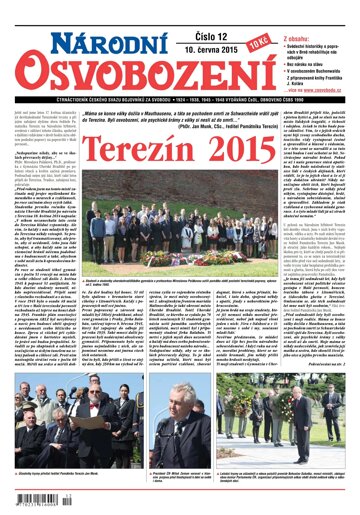 Obálka e-magazínu Národní Osvobození 12/2015