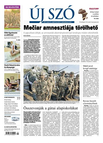 Obálka e-magazínu Új Szó 31.1.2017