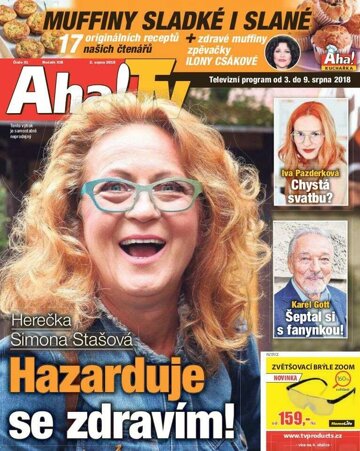 Obálka e-magazínu AHA! Tv - 2.8.2018