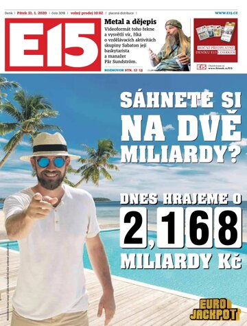 Obálka e-magazínu E15 31.1.2020