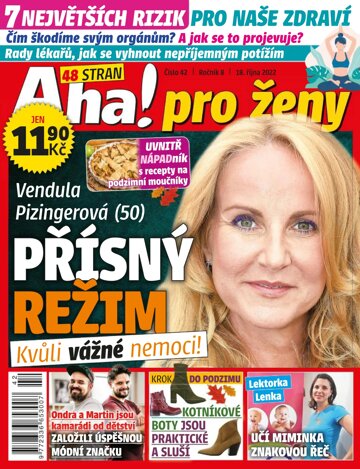 Obálka e-magazínu AHA! pro ženy 42/2022