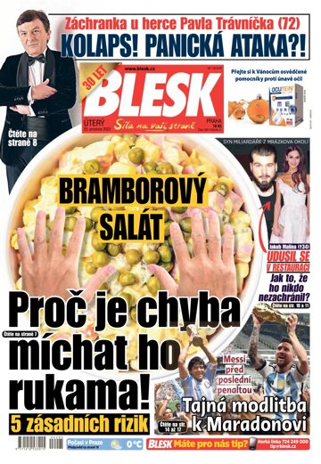 Obálka e-magazínu Blesk 20.12.2022