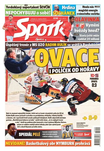 Obálka e-magazínu Sport 11.1.2023