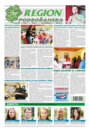 Obálka e-magazínu Region Podbořanska 37/2017