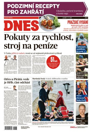 Obálka e-magazínu MF Dnes 11.11.2024