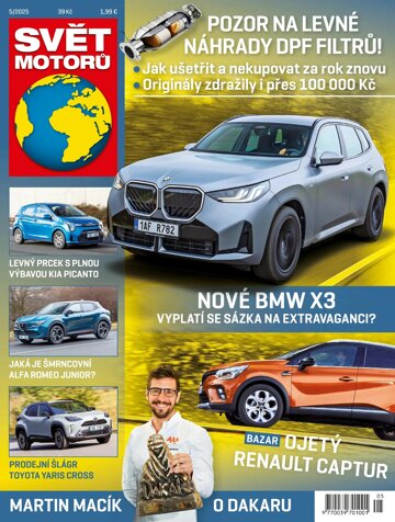 Obálka e-magazínu Svět motorů 5/2025