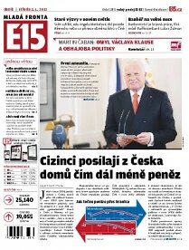 Obálka e-magazínu E15 2.1.2013