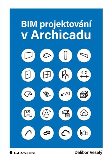 Obálka knihy BIM projektování v Archicadu