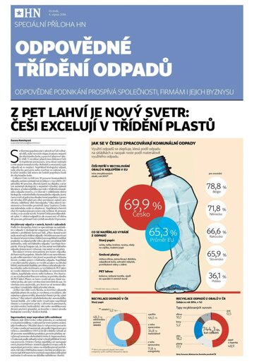 Obálka e-magazínu Hospodářské noviny - příloha 150 - 4.8.2016HX