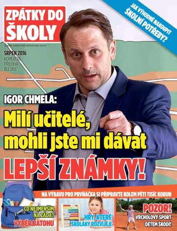 Obálka e-magazínu Příloha Blesk 17.8.2016