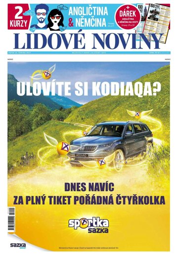 Obálka e-magazínu Lidové noviny 23.6.2017