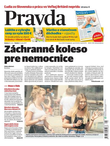 Obálka e-magazínu Pravda 24. 6. 2017