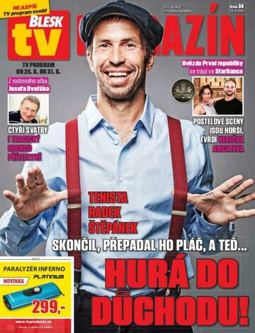 Obálka e-magazínu Blesk Tv magazín - 24.8.2018