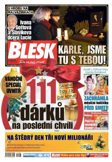 Obálka e-magazínu Blesk 23.12.2019