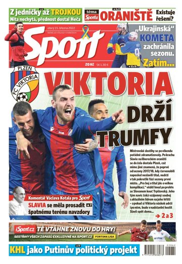 Obálka e-magazínu Sport 15.3.2022