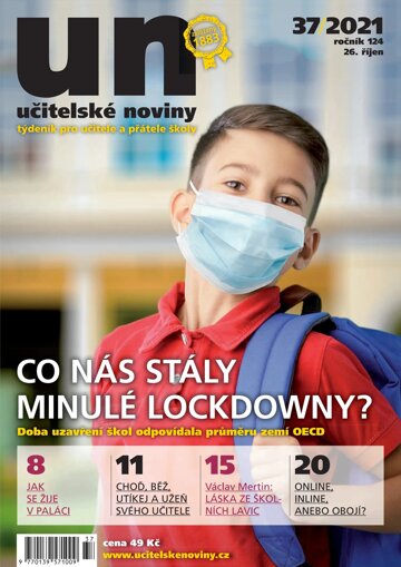 Obálka e-magazínu Učitelské noviny 37/2021