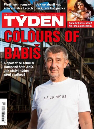 Obálka e-magazínu Týden 32/2017