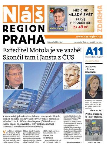 Obálka e-magazínu Náš Region - Praha 10/2025