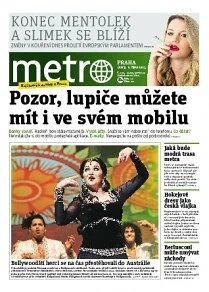 Obálka e-magazínu deník METRO 8.10.2013