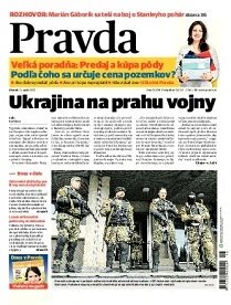 Obálka e-magazínu Pravda 15.4.2014