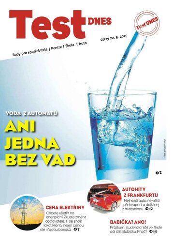 Obálka e-magazínu TEST DNES - 22.9.2015