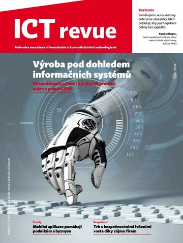 Obálka e-magazínu Ekonom 42 - 20.10.2016 příloha ICT revue