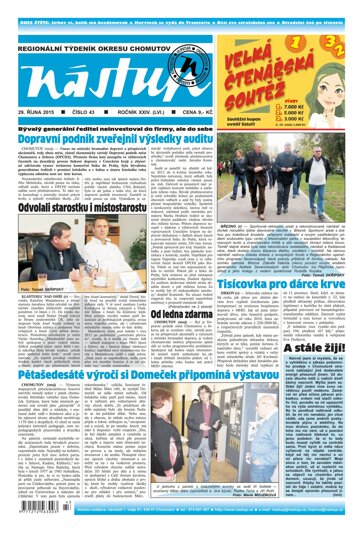 Obálka e-magazínu Nástup 43/2015