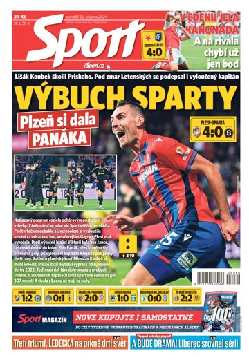 Obálka e-magazínu Sport 11.3.2024