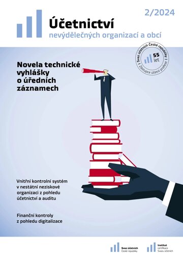 Obálka e-magazínu Účetnictví nevýdělečných organizací a obcí 2/2024