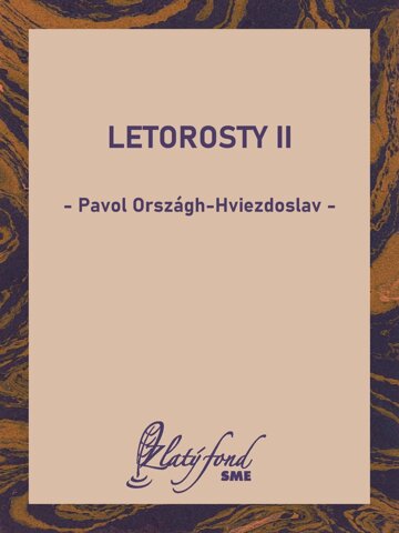 Obálka knihy Letorosty II