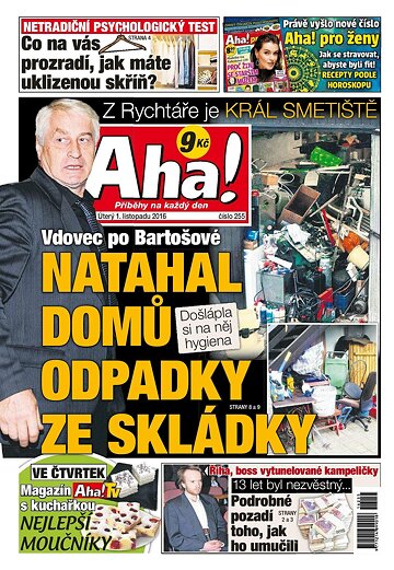 Obálka e-magazínu AHA! 1.11.2016