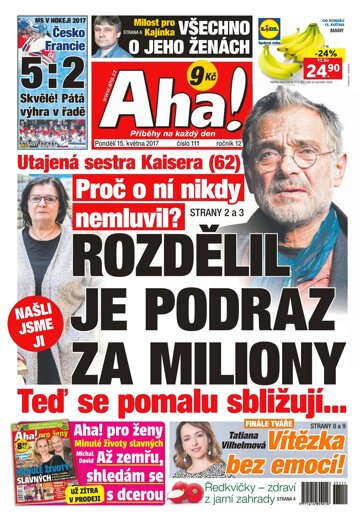 Obálka e-magazínu AHA! 15.5.2017