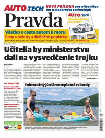 Obálka e-magazínu Pravda 23. 6. 2021