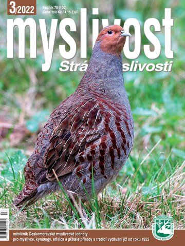 Obálka e-magazínu Myslivost 3/2022