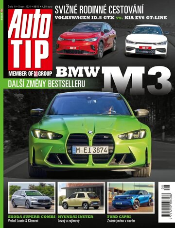 Obálka e-magazínu Auto TIP 8/2024