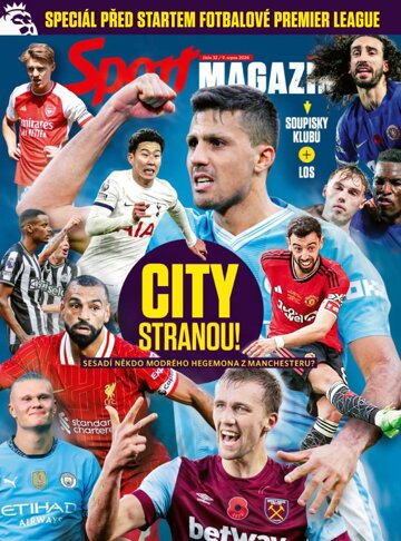 Obálka e-magazínu Příloha Sport 9.8.2024