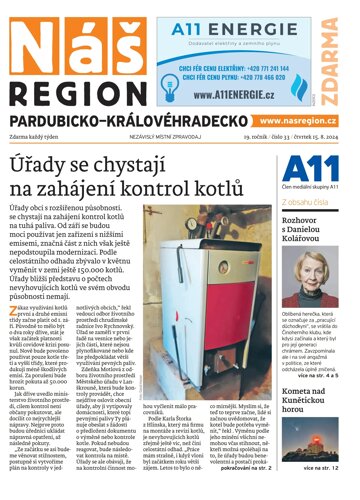 Obálka e-magazínu Náš Region - Pardubicko/Královéhradecko 33/2024