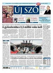 Obálka e-magazínu Új Szó 11.3.2014