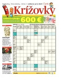 Obálka e-magazínu Krížovky 15.3.2014