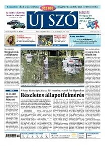 Obálka e-magazínu Új Szó 4.8.2014