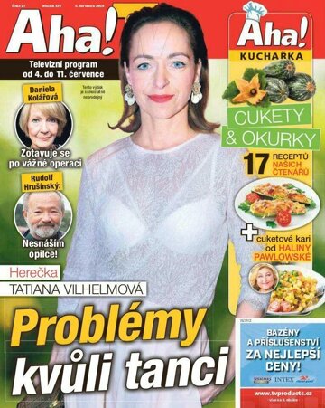 Obálka e-magazínu Příloha AHA! Tv - 3.7.2019