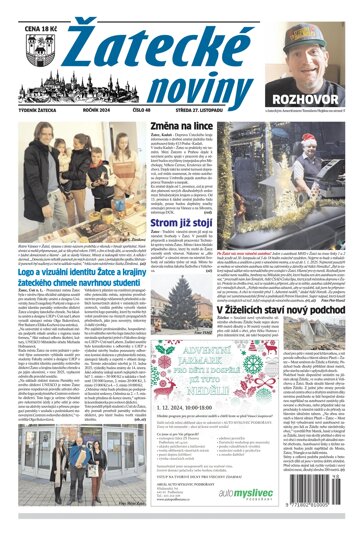 Obálka e-magazínu Žatecké noviny 48/24